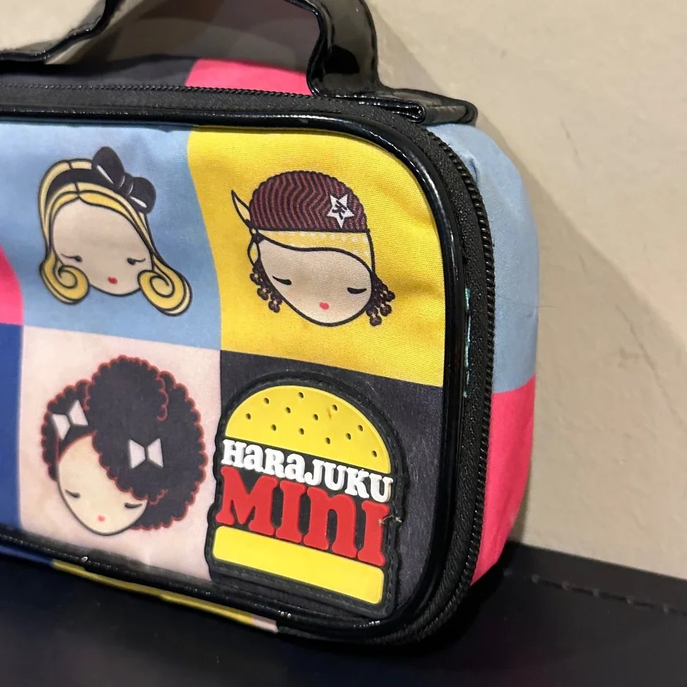 Harajuku Mini for Target Gwen Stefani Cosmetic Bag Pop Art Makeup Case Multi